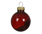 Preview: Glas-Kugeln 3cm burgund Koecher 9 Stck. 015203