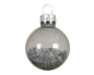 Preview: Glas-Kugeln 3cm warm-grau Koecher 9 Stck. 015230