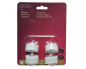 Preview: LED-Batterie-Teelichte weiss Box m. 4Stck 482297
