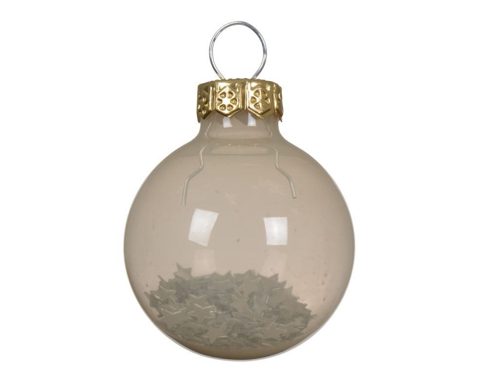 Glas-Kugeln 3cm perle Koecher 9 Stck. 015205