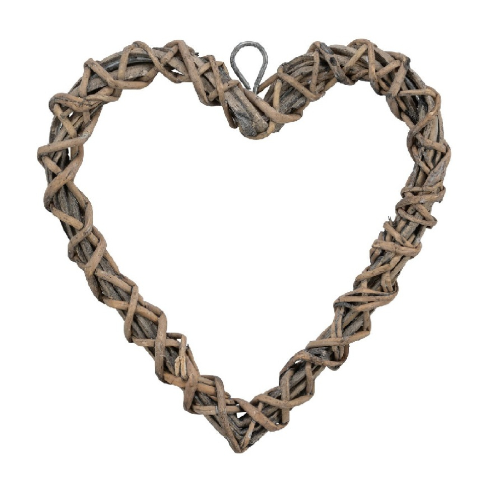 Naturherz, haengend 25x2x25cm 12603272