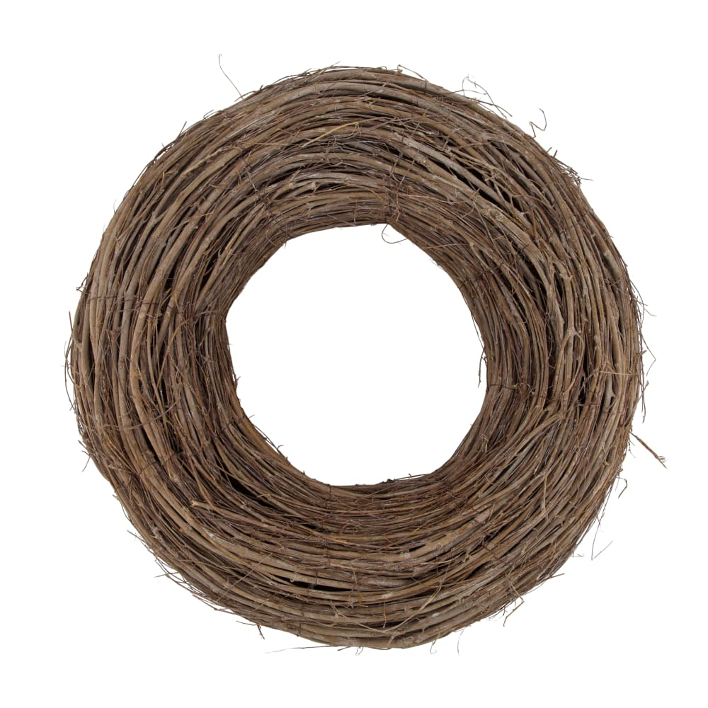 Weiden-Kranz geweisst 50x50x13cm 128861