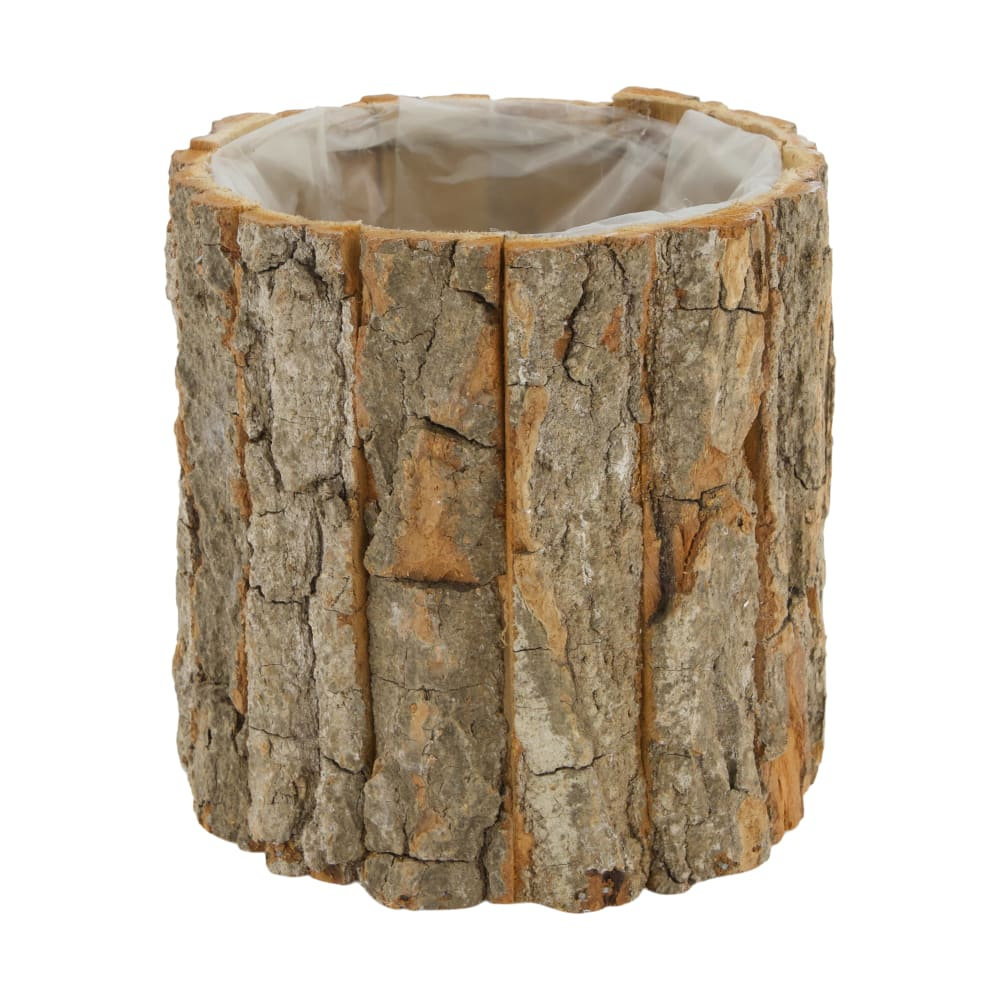 Holz-Pflanztopf ca. 15x15x15cm natur 131097