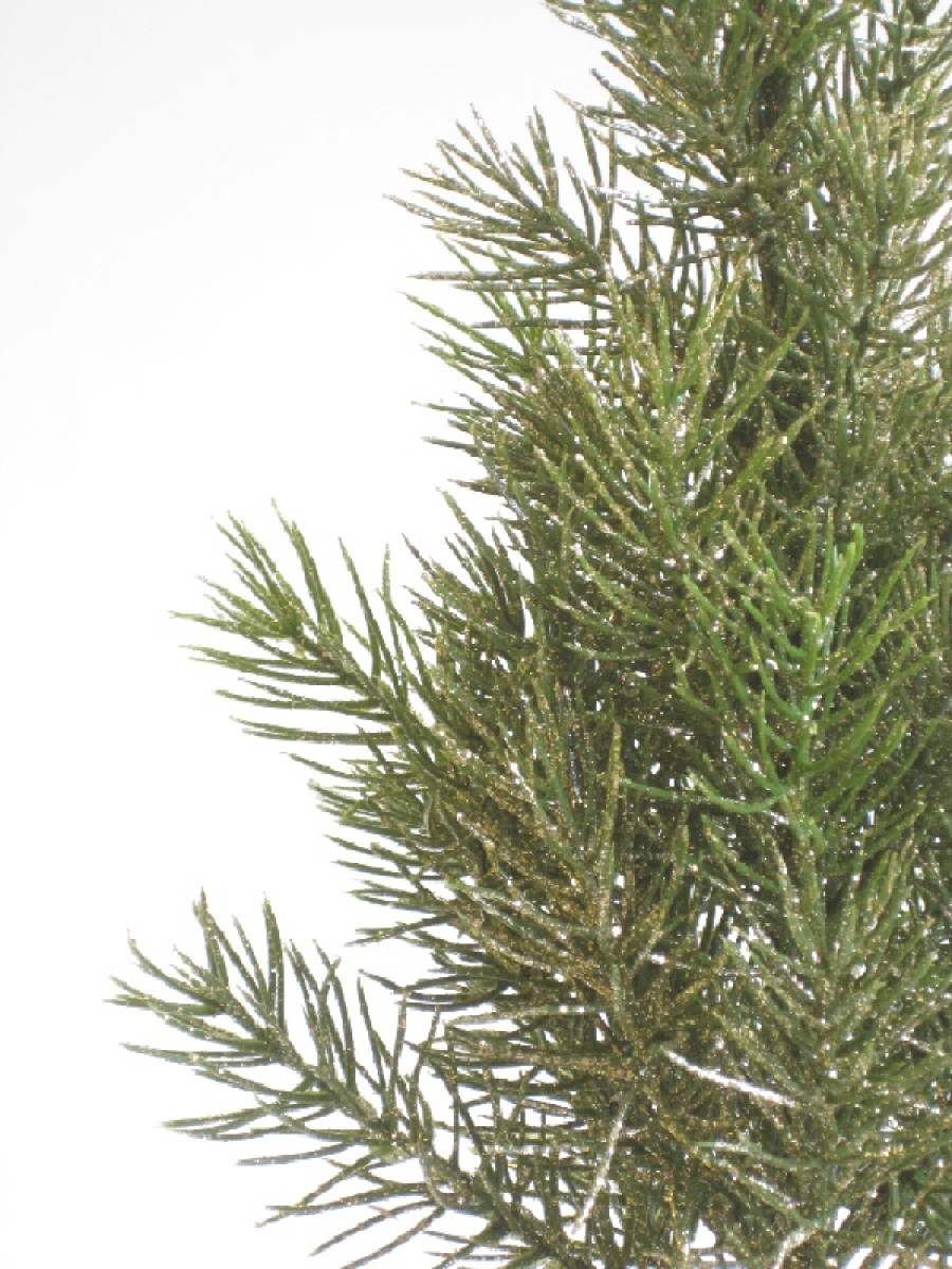 Tannenbaum ca. 58cm i.Topf gruen m.Glimmer 380087-42