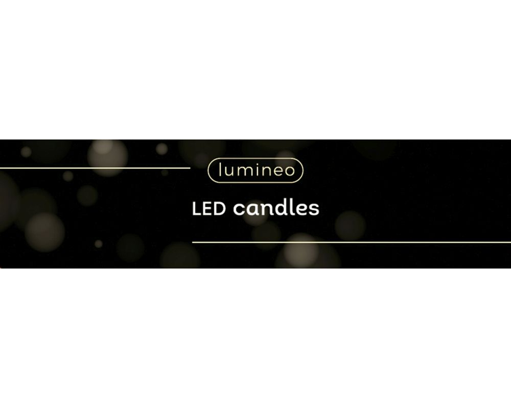 LED Spitzkerze Wachs  2,2x14,5cm burgund Kt.m.2 Stck m.Timer 489249