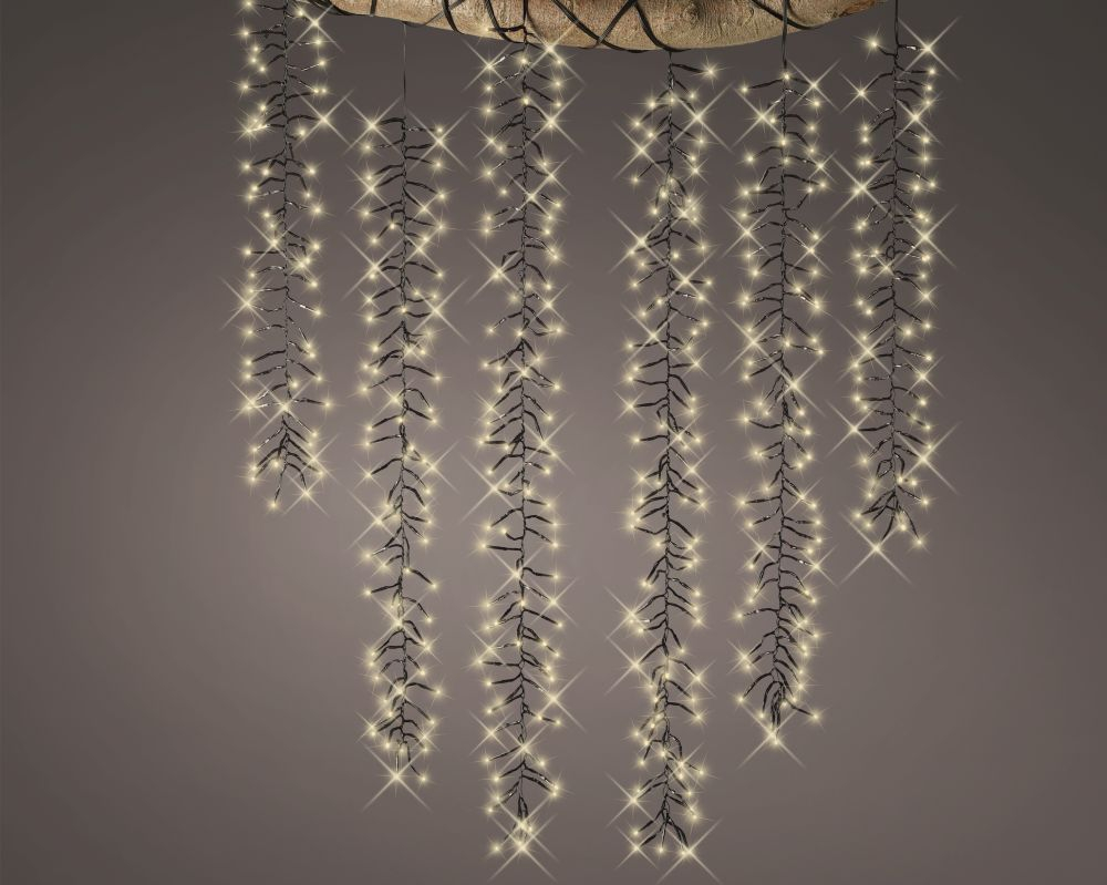 LED Baumkaskade cluster 480L 2m innen/aussen 493470