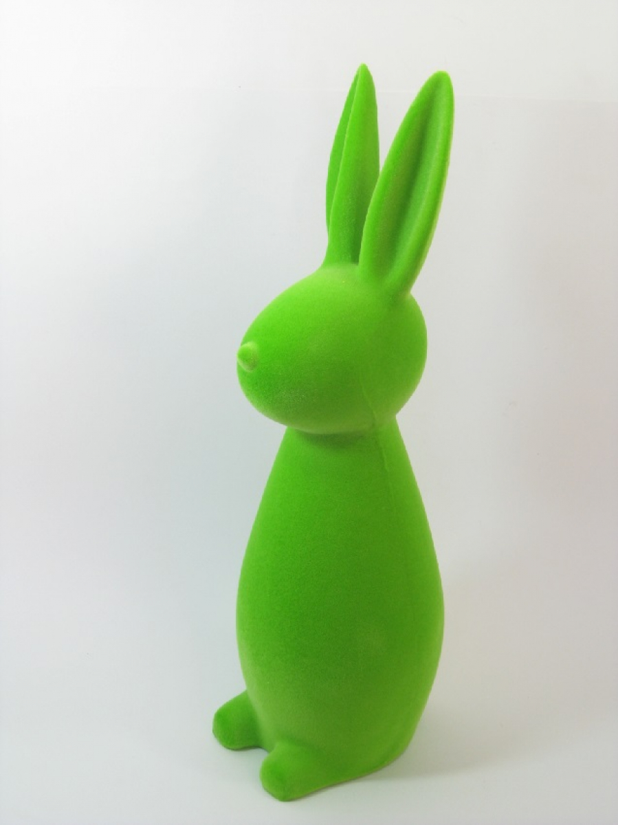 Kunststoff-Hase samt L15,5cm gras-gruen 611287-44