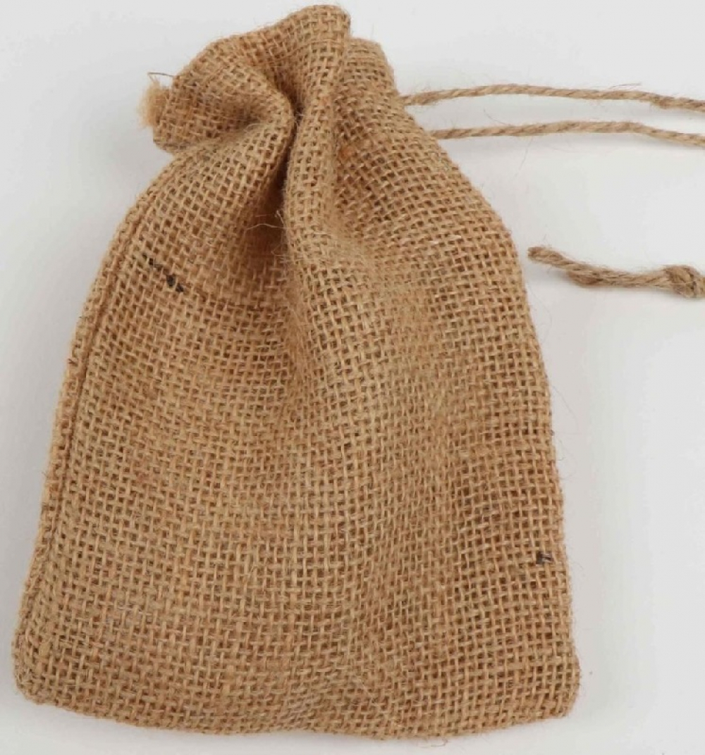 Jute Sack B21cm H30cm natur 613600-13