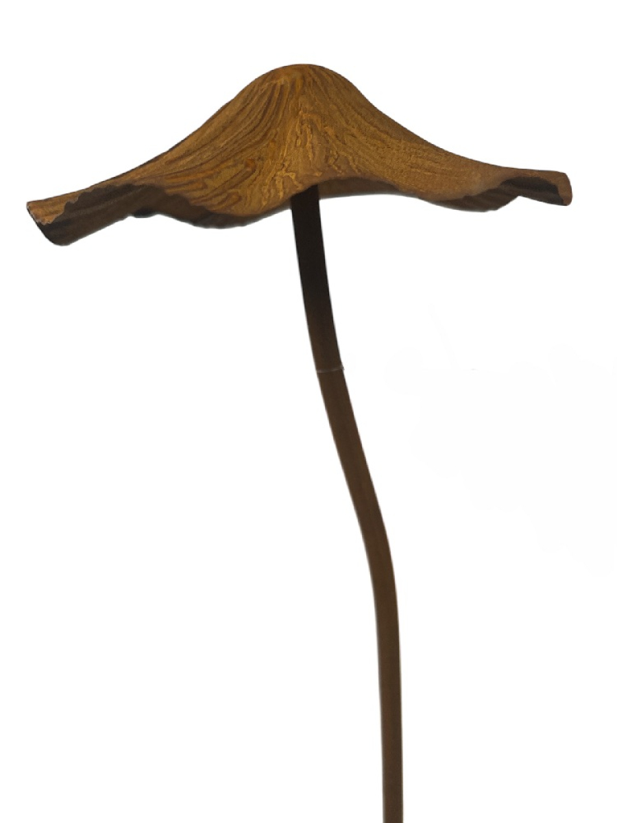 Metall-Stecker Pilz, 14,5x14,5 H35cm rost 641355-65