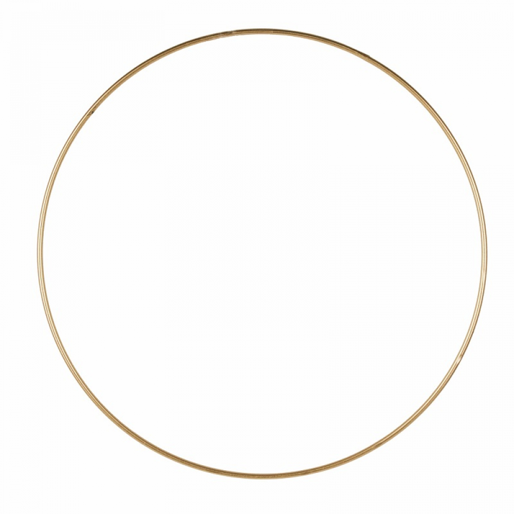 Metall-Ring 15cm gold 660301-92