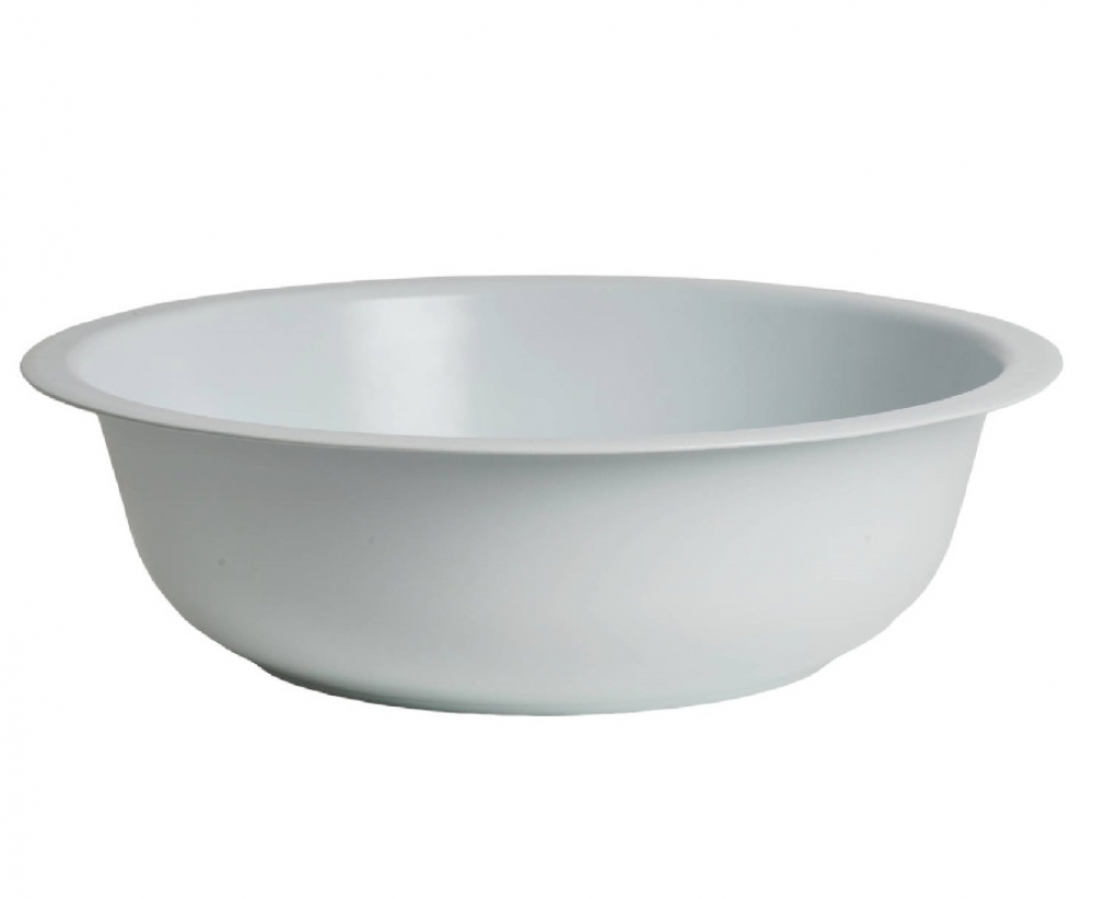 Metall-Schale H9,5cm D35cm weiss matt 700530-11