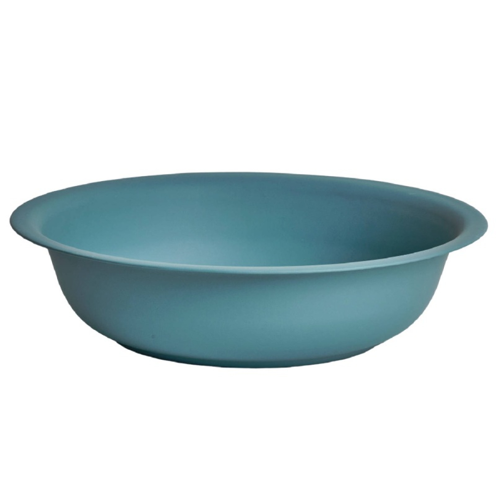 Metall-Schale H9,5cm D35cm h'bl matt 700530-51