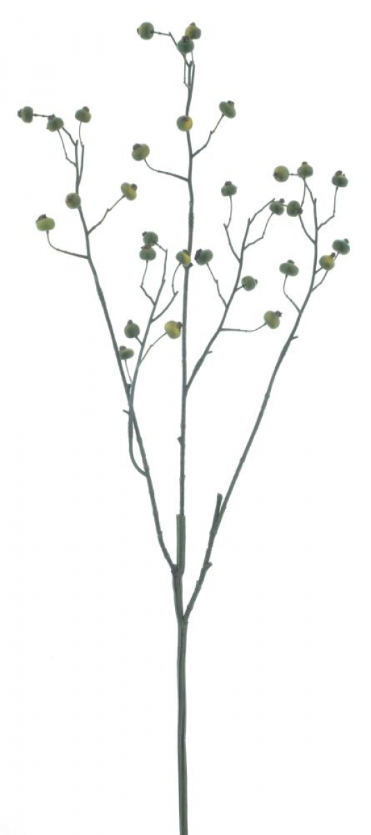 Hagebutten-Zweig gruen ca. 82cm 72132-1