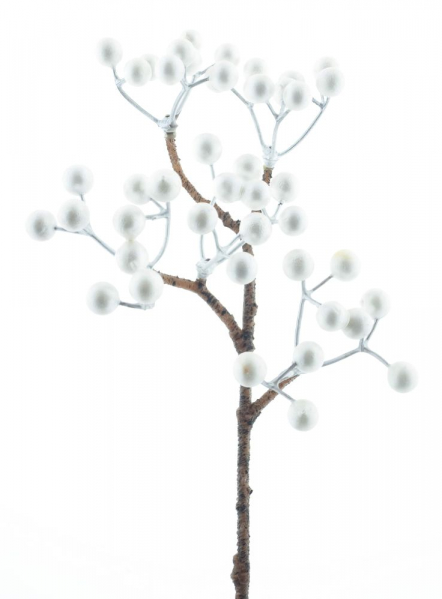 Beeren-Pick Aulac weiss ca. 26cm 72177-0