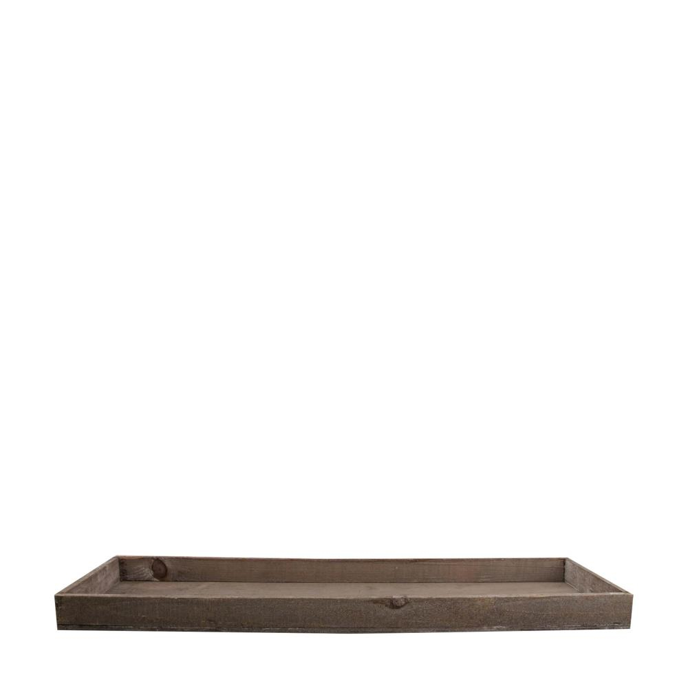 Holz-Tablett natur 60x20x4cm 95333-6