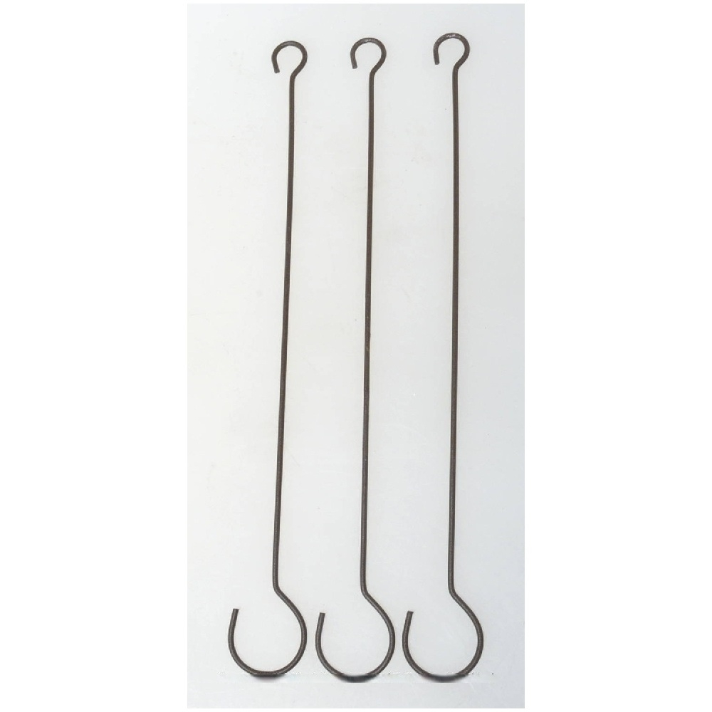 Haken L35cm S2mm Btl a 12 braun 993565-62