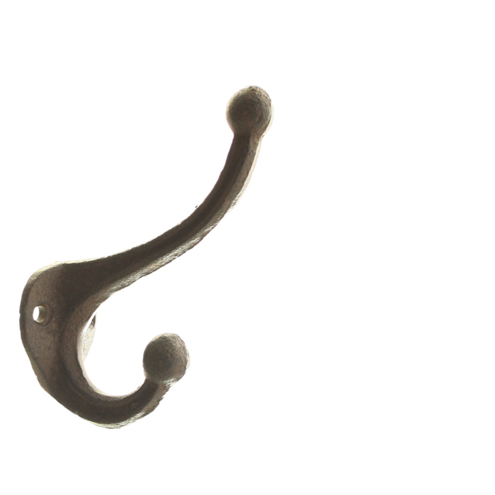 Gusseisen-Kleiderhaken braun ca. 8 x 4 x 11 cm H 50138