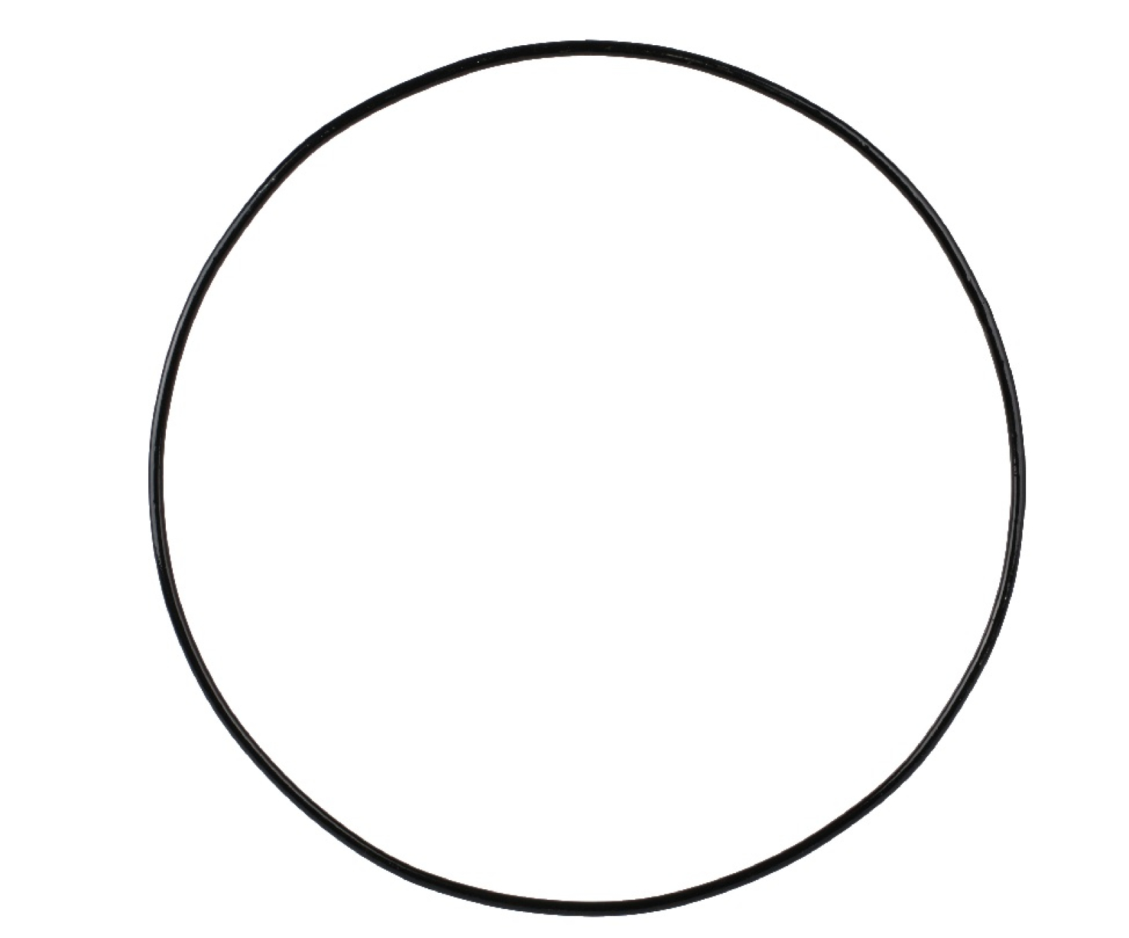 Metall-Ring  schwarz, 35cm 08MET05