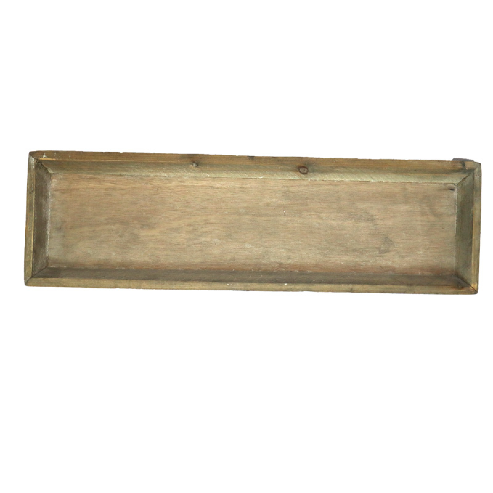 Holz-Schale 58x17cm natur-gewaschen 10824-298