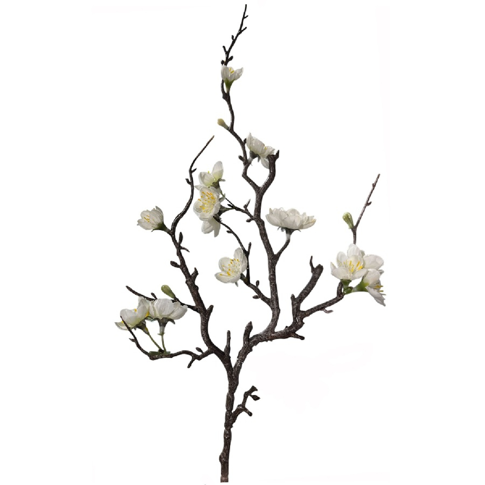 Obstbluetenzweig, 75cm weiss 120787-11