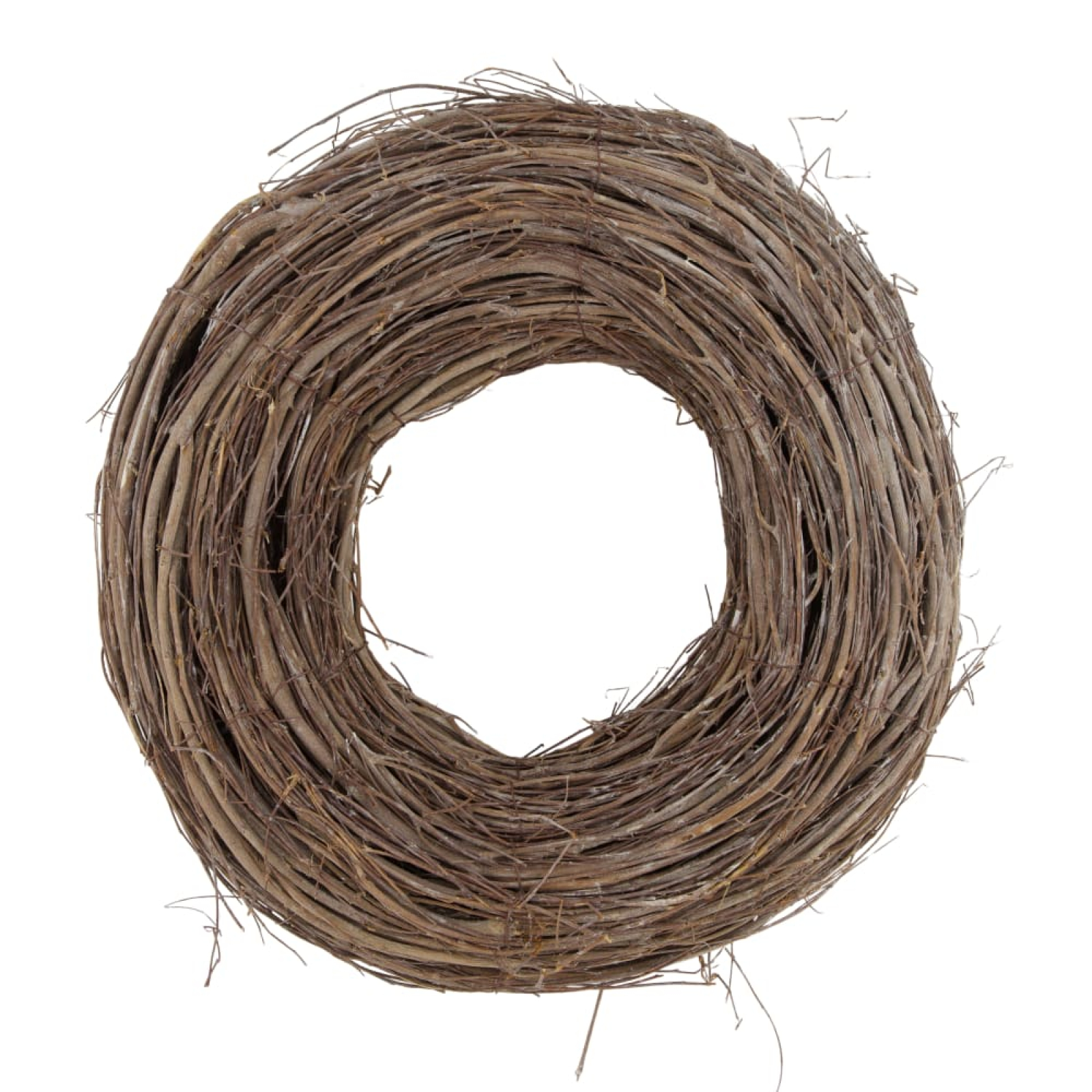 Weiden-Kranz geweisst 30x30x8cm 128859