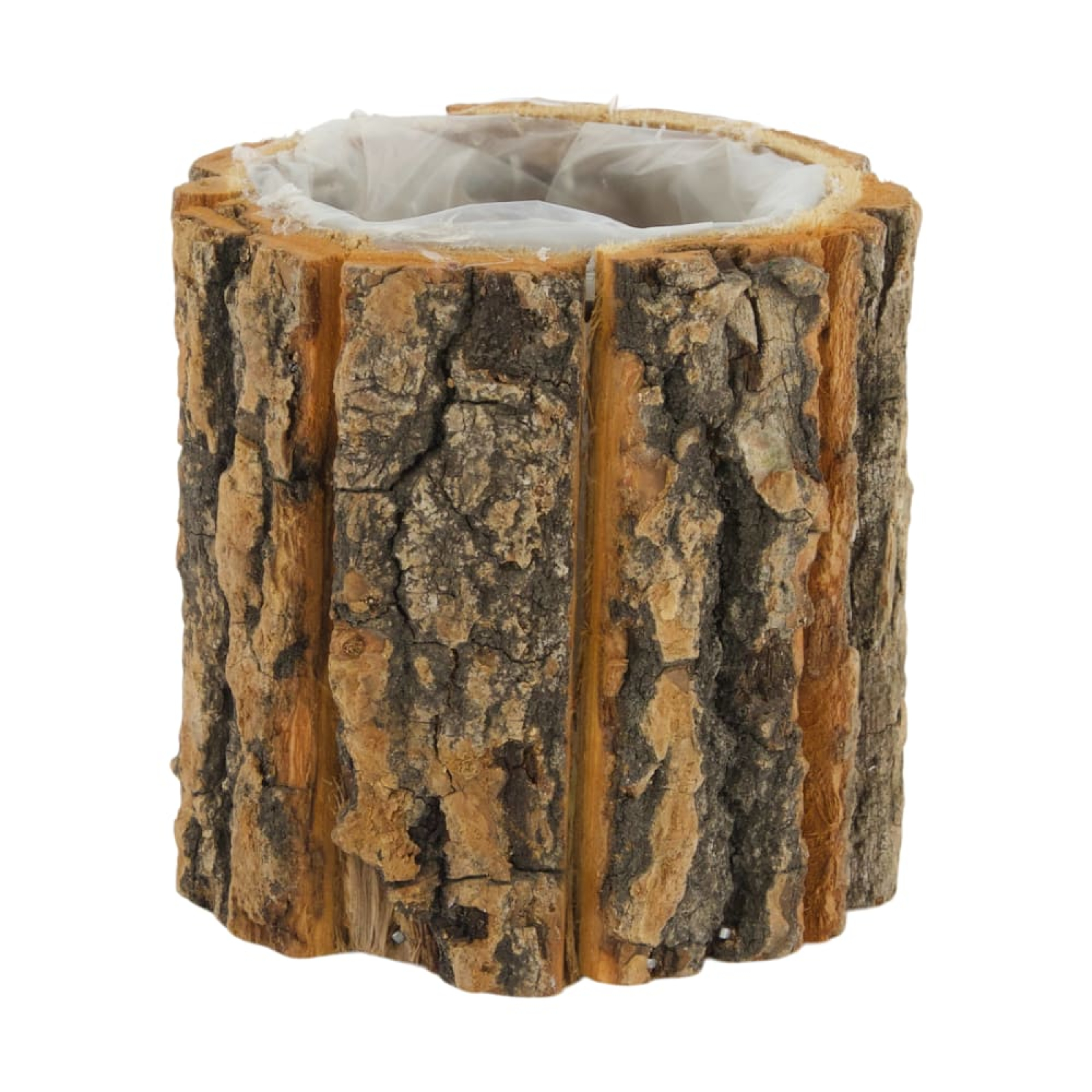 Holz-Pflanztopf ca 9x9x9cm natur 131095