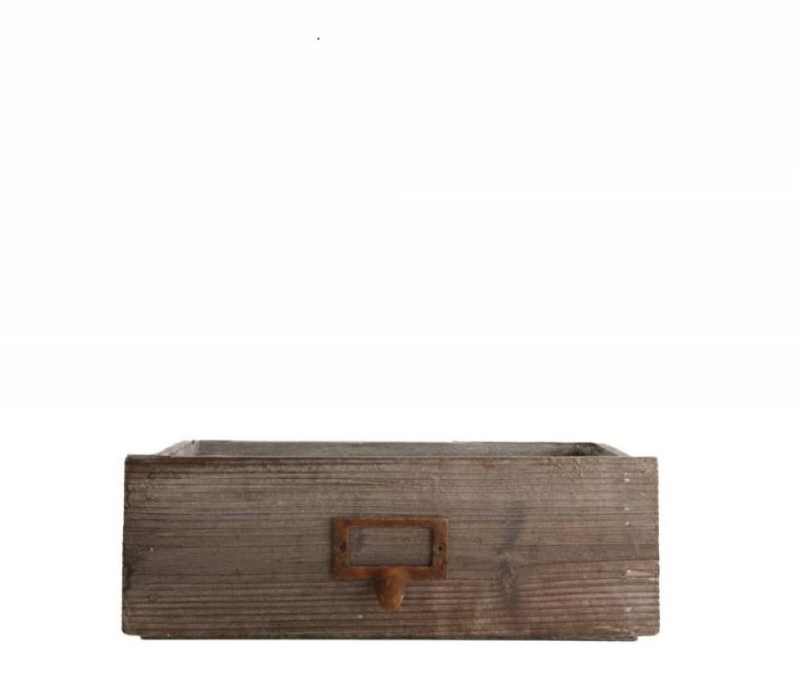 Holz-Schublade antik braun 27/25x12.5x9cm w/pl 28781-607