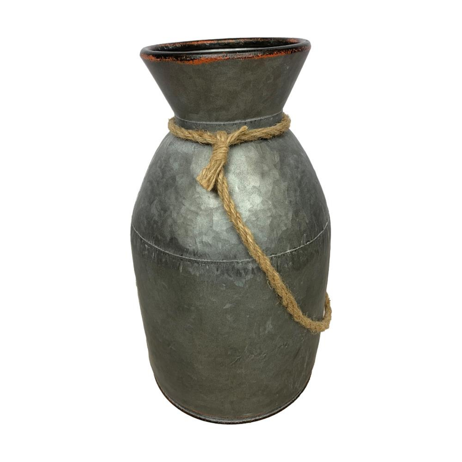 Zink-Vase D21,2x39,3cm 49655-528