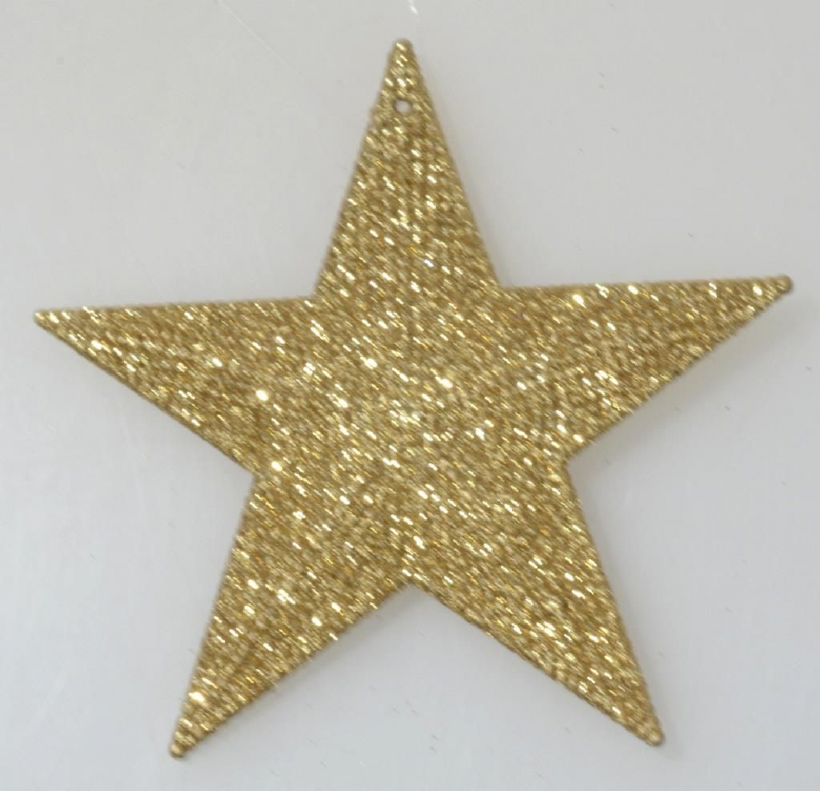Glitter-Stern 11cm gold 610448-92