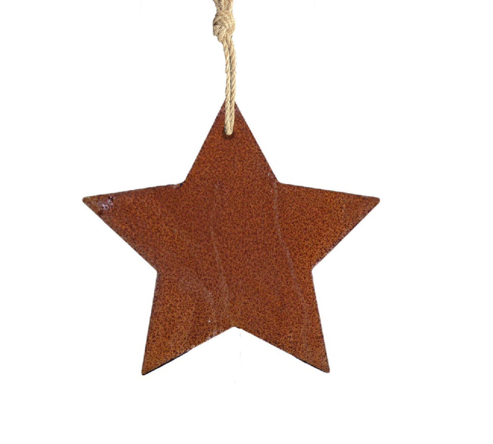 Metall-Stern z. Haengen D14cm rost 611223-65