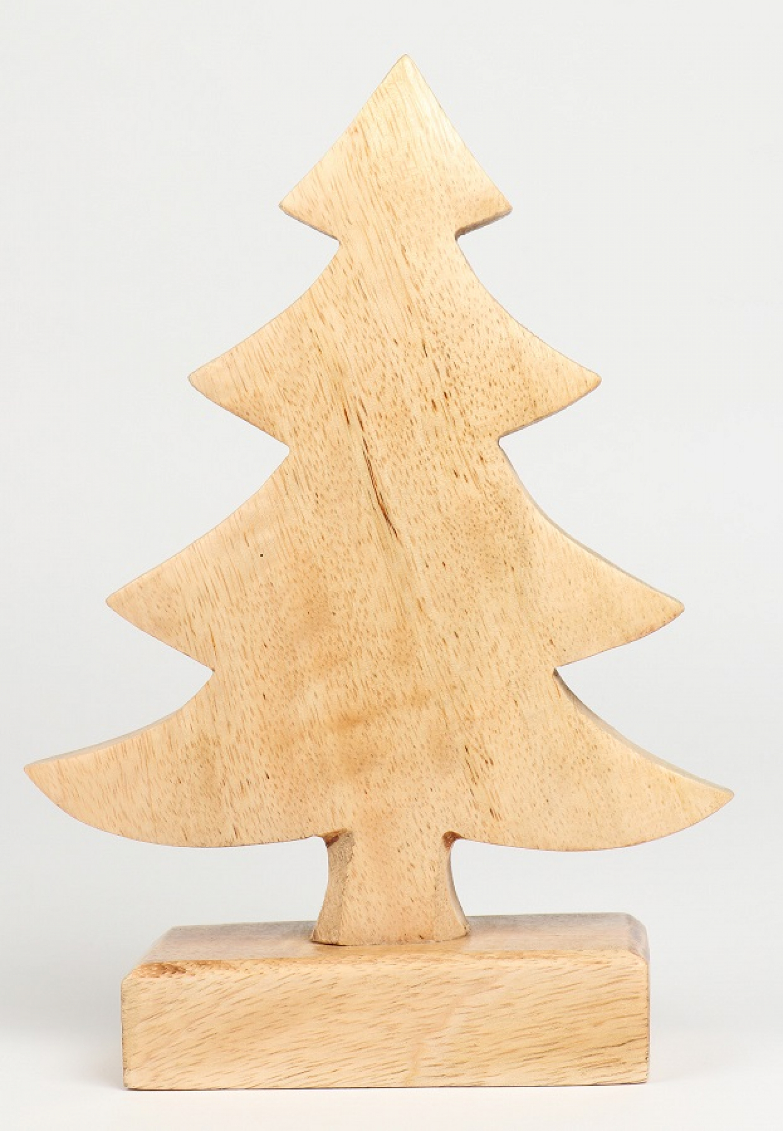 Holz-Tannenbaum B15cm H18cm natur 612218-13