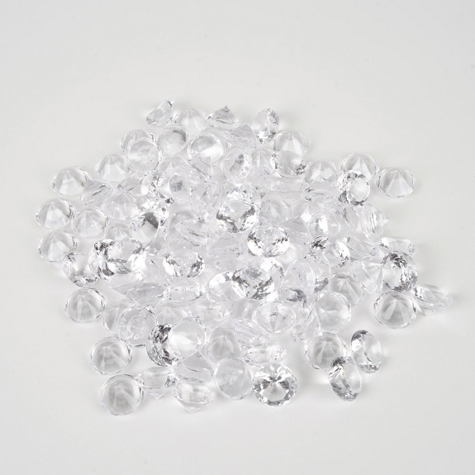 Acryl-Diamant D1,2cm (Dose mit 210g) klar 630225-17