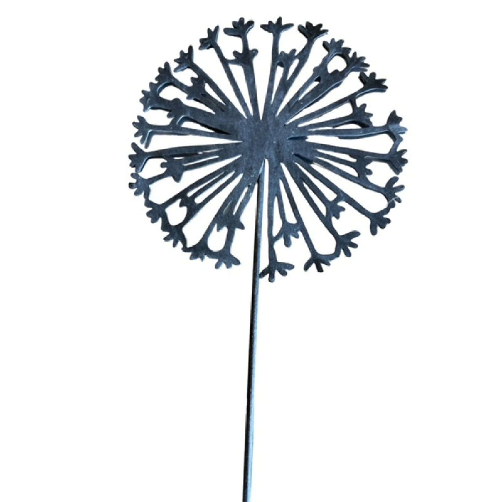 Metall-Stecker Pusteblume, B15 H15, ges. H45cm grau 640341-72