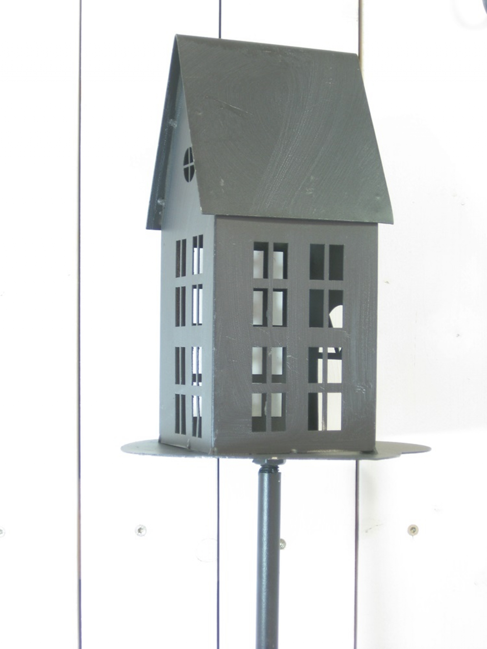 Metall-Stecker Haus, grau 640373-72