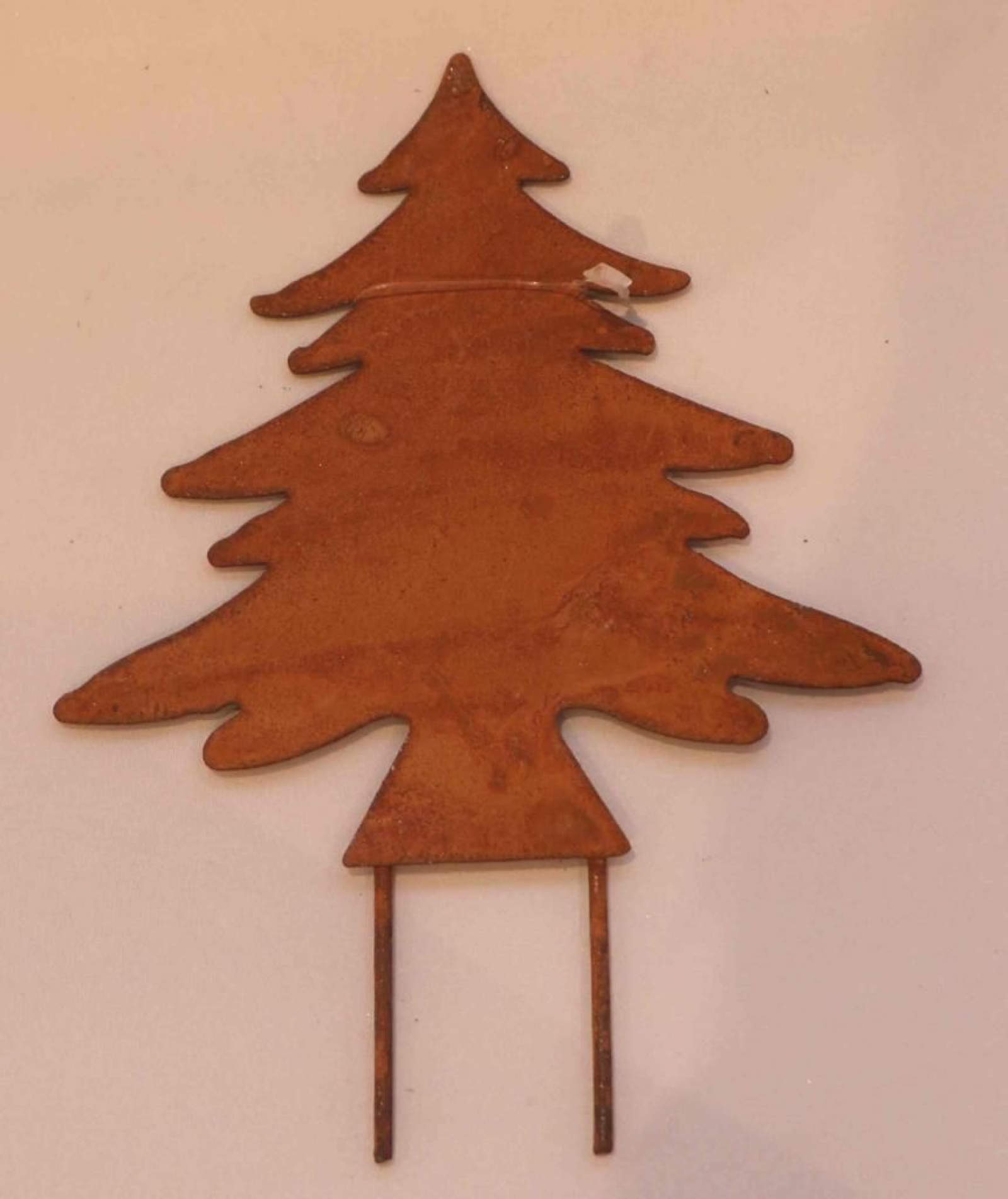 Metall-Baum z.Stecken rost L14cm L40cm(Stab) B14cm 640536-65