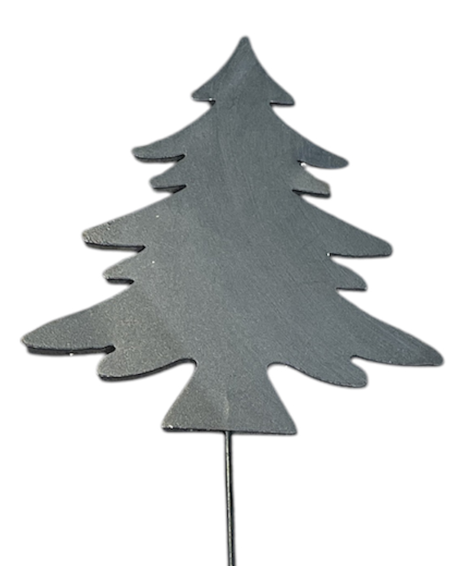 Metall-Baum z.Stecken rost L14cm L40cm(Stab) B14cm grau 640536-72