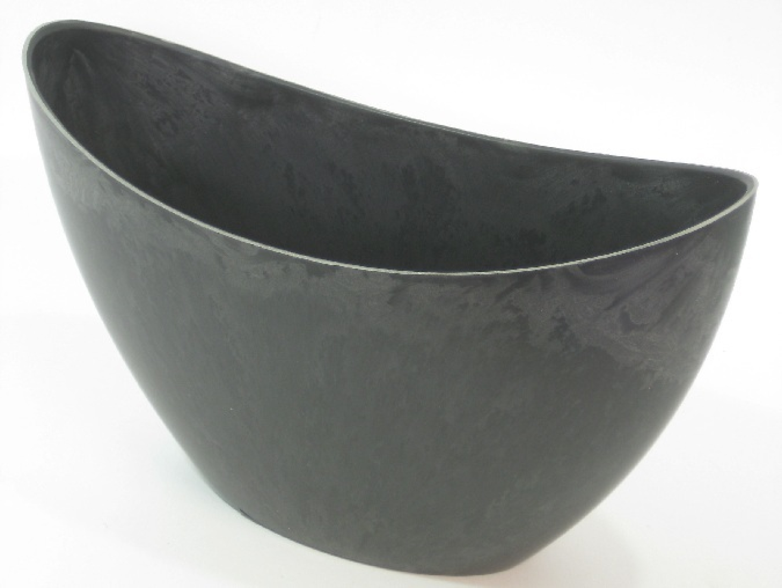 Kunststoff-Bowlenschale L24cm B10cm H14cm dunkelgrau 720804-73