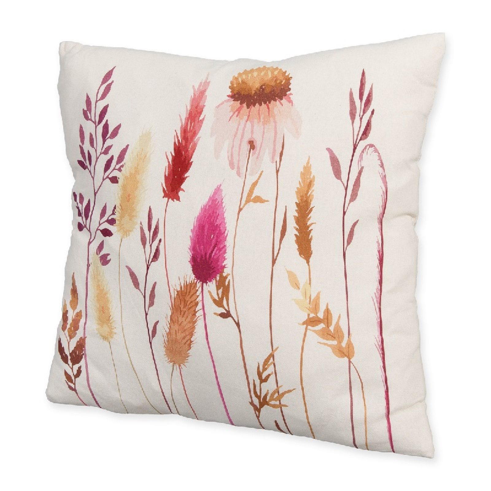 Baumwoll-KissenTrockenblumen"ca.40x40cm 74883-400-79"