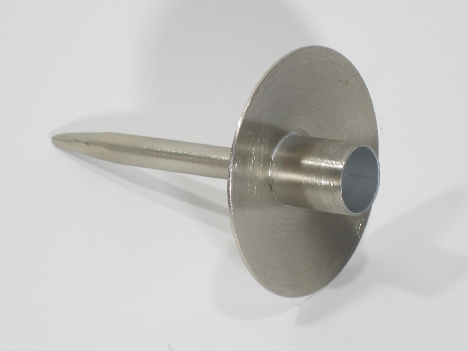 Metall-Kerzenhalter z.Stecken H15cm D9cm silber 800692-91