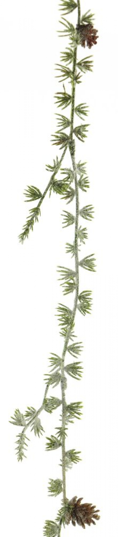 Laerchengirlande 180cm gruen-eis m.Zapfen 88793-9
