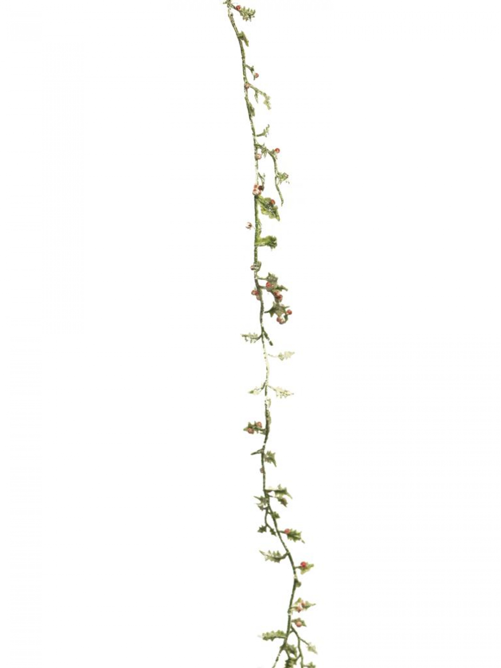 Ilex-Girlande mini gruen-weiss ca. 130cm 92935-0