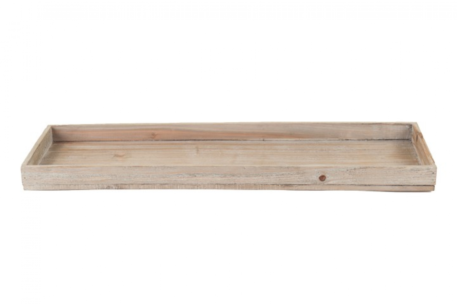 Holz-Tablett natur-gewaschen 60x20x4cm 95333-77