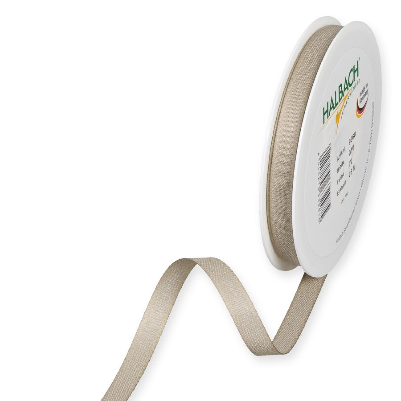 Dekoband Baumwolloptik 10mm 25m