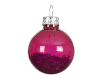 Glas-Kugeln 3cm pink Koecher 9 Stck. 015232