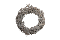 Weiden-Kranz weiss gew., DM30x7,5cm 08WG21