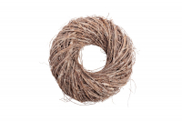 Zweig-Kranz dick weiss gew., DM25x8cm 08ZWW11