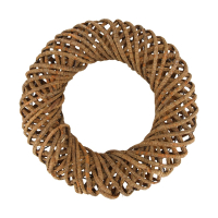 Rattan-Kranz natur 38x8.5x38cm 110515