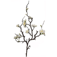 Obstbluetenzweig, 75cm weiss 120787-11