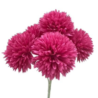 Chrysanthemen-Bund, L28cm D15cm fuchsia 120810-55