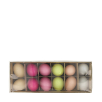 Huehnereier bunt Kt a 12 Stck. 120865
